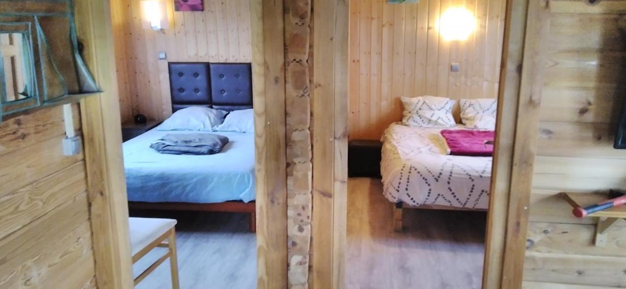 Chalets Les 5 Loups Gerbepal ภายนอก รูปภาพ